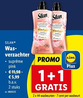 Promoties Wasverzachter - Silan - Geldig van 03/04/2024 tot 09/04/2024 bij Lidl