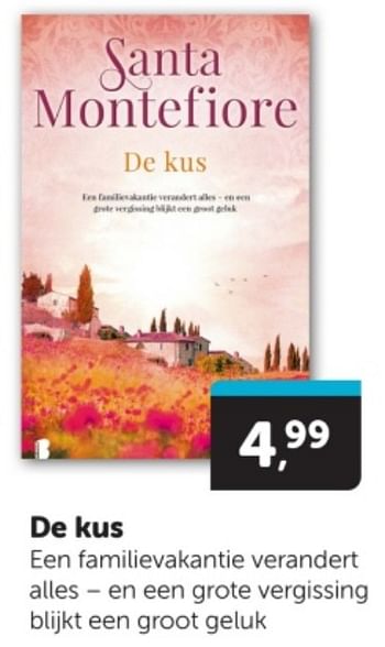 Promoties De kus - Huismerk - Boekenvoordeel - Geldig van 30/03/2024 tot 07/04/2024 bij BoekenVoordeel