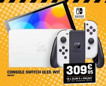 Promotions Console switch oled wit - Nintendo - Valide de 27/03/2024 à 02/04/2024 chez Electro Depot