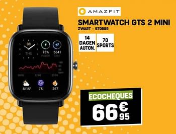 Promoties Amazfit smartwatch gts 2 mini - Amazfit - Geldig van 27/03/2024 tot 02/04/2024 bij Electro Depot