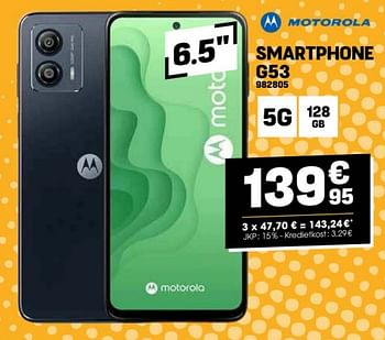 Promoties Motorola smartphone g53 - Motorola - Geldig van 27/03/2024 tot 02/04/2024 bij Electro Depot
