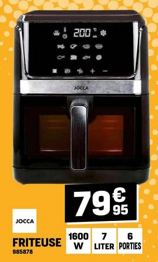 Promoties Jocca friteuse - Jocca - Geldig van 27/03/2024 tot 02/04/2024 bij Electro Depot