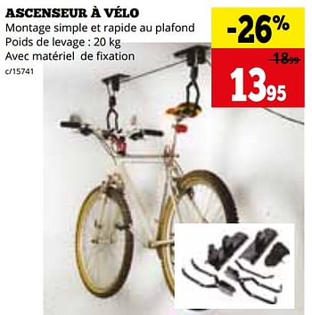Promotions Ascenseur à vélo - Produit maison - Dema - Valide de 01/04/2024 à 28/04/2024 chez Dema