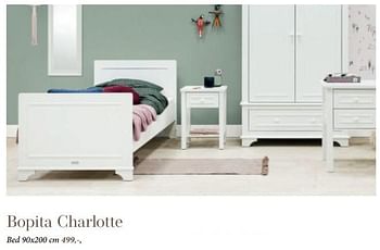 Promoties Bopita charlotte bed - Bopita - Geldig van 10/03/2024 tot 13/05/2024 bij BabyPark