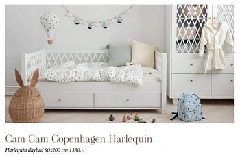 Promoties Cam cam copenhagen harlequin daybed - Cam Cam  - Geldig van 10/03/2024 tot 13/05/2024 bij BabyPark