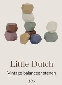 Little dutch vintage balanceer stenen-Little Dutch