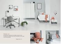 Modular wit kledingkast 2-deurs-Huismerk - Babypark