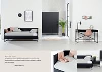 Modular zwart bureau met 3 laden-Huismerk - Babypark