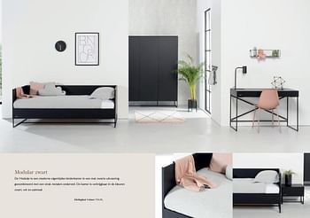 Promoties Modular zwart kledingkast 3-deurs - Huismerk - Babypark - Geldig van 10/03/2024 tot 13/05/2024 bij BabyPark