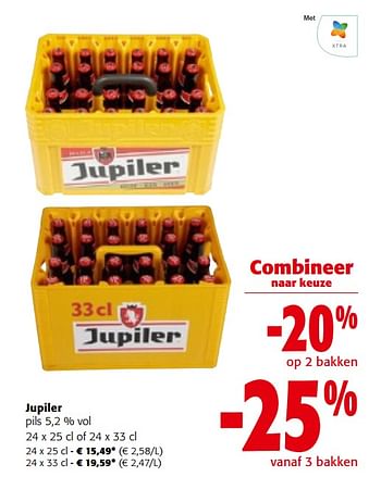 Promoties Jupiler pils - Jupiler - Geldig van 27/03/2024 tot 09/04/2024 bij Colruyt