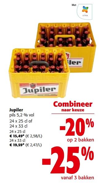 Promoties Jupiler pils - Jupiler - Geldig van 27/03/2024 tot 09/04/2024 bij Colruyt