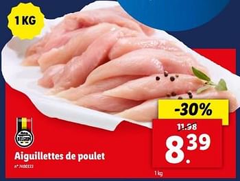 Promotions Aiguillettes de poulet - Produit maison - Lidl - Valide de 03/04/2024 à 09/04/2024 chez Lidl