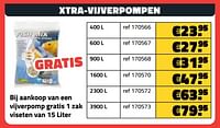 Xtra-vijverpompen-Huismerk - Bouwcenter Frans Vlaeminck