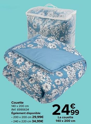 Promotions Couette - Cosy Home - Valide de 27/03/2024 à 29/04/2024 chez Carrefour