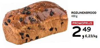 Promoties Rozijnenbrood - Huismerk - Alvo - Geldig van 27/03/2024 tot 09/04/2024 bij Alvo