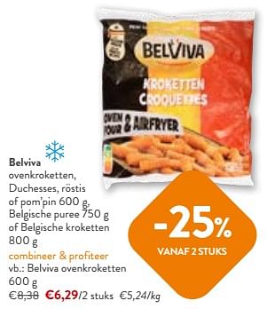 Promoties Belviva ovenkroketten - Belviva - Geldig van 27/03/2024 tot 09/04/2024 bij OKay