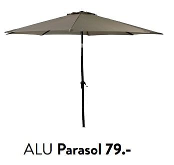 Promotions Alu parasol - Produit maison - Casa - Valide de 29/02/2024 à 25/09/2024 chez Casa