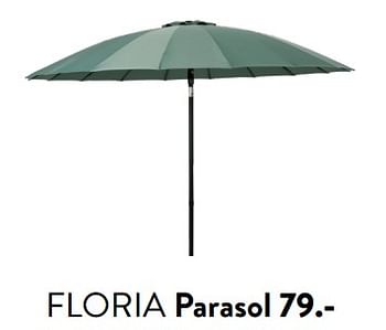 Promotions Floria parasol - Produit maison - Casa - Valide de 29/02/2024 à 25/09/2024 chez Casa