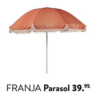 Promotions Franja parasol - Produit maison - Casa - Valide de 29/02/2024 à 25/09/2024 chez Casa