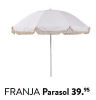 Promotions Franja parasol - Produit maison - Casa - Valide de 29/02/2024 à 25/09/2024 chez Casa