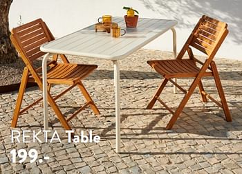 Promoties Rekta table - Huismerk - Casa - Geldig van 29/02/2024 tot 25/09/2024 bij Casa