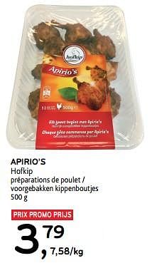 Promotions Apirio’s hofkip - Hofkip - Valide de 27/03/2024 à 09/04/2024 chez Alvo