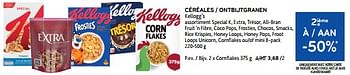 Promotions Céréales kellogg`s 2ième à -50% - Kellogg's - Valide de 27/03/2024 à 09/04/2024 chez Alvo