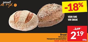 Promoties Brood - Huismerk - Intermarche - Geldig van 02/04/2024 tot 07/04/2024 bij Intermarche