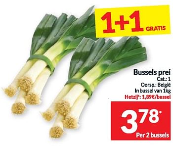 Promoties Bussels prei - Huismerk - Intermarche - Geldig van 02/04/2024 tot 07/04/2024 bij Intermarche