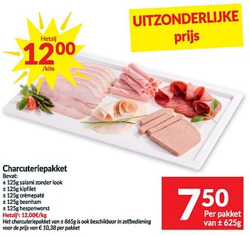 Promoties Charcuteriepakket - Huismerk - Intermarche - Geldig van 02/04/2024 tot 07/04/2024 bij Intermarche