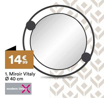 Promotions Miroir vitaly - Produit Maison - But - Valide de 26/03/2024 à 22/04/2024 chez But