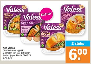Promoties Alle valess - Valess - Geldig van 02/04/2024 tot 07/04/2024 bij Albert Heijn