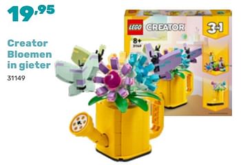 Promoties Creator bloemen in gieter - Lego - Geldig van 11/03/2024 tot 13/04/2024 bij Happyland