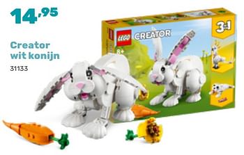 Promoties Creator wit konijn - Lego - Geldig van 11/03/2024 tot 13/04/2024 bij Happyland