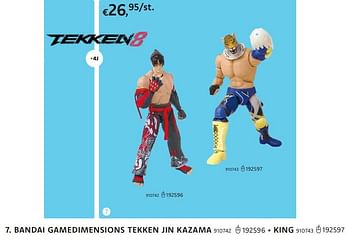 Promoties Bandai gamedimensions tekken - Bandai - Geldig van 21/03/2024 tot 07/04/2024 bij Dreamland