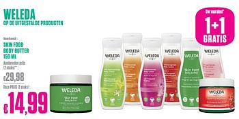 Promoties Skin food body butter - Weleda - Geldig van 28/03/2024 tot 07/04/2024 bij Medi-Market