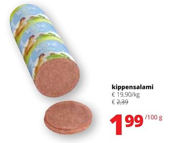 Promotions Kippensalami - Produit Maison - Spar Retail - Valide de 28/03/2024 à 10/04/2024 chez Spar (Colruytgroup)