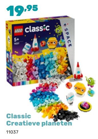 Promotions Classic creatieve planeten - Lego - Valide de 11/03/2024 à 13/04/2024 chez Happyland