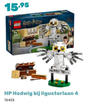 Promoties Hp hedwig bij ligusterlaan 4 - Lego - Geldig van 11/03/2024 tot 13/04/2024 bij Happyland