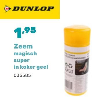 Promotions Zeem magisch super in koker geel - Dunlop - Valide de 11/03/2024 à 13/04/2024 chez Happyland