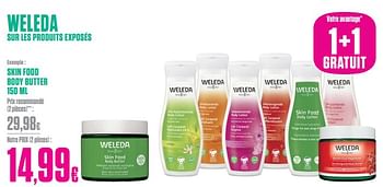 Promotions Skin food body butter - Weleda - Valide de 28/03/2024 à 07/04/2024 chez Medi-Market