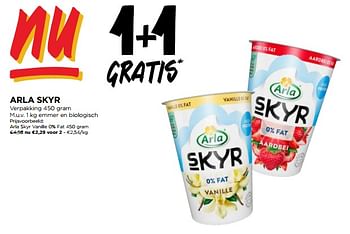 Promoties Arla skyr vanille - Arla - Geldig van 03/04/2024 tot 09/04/2024 bij Jumbo