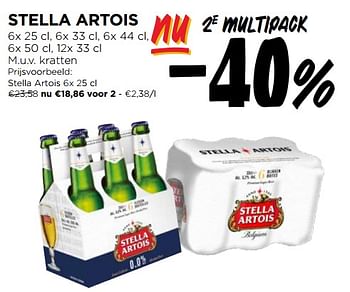 Promoties Stella artois - Stella Artois - Geldig van 03/04/2024 tot 09/04/2024 bij Jumbo