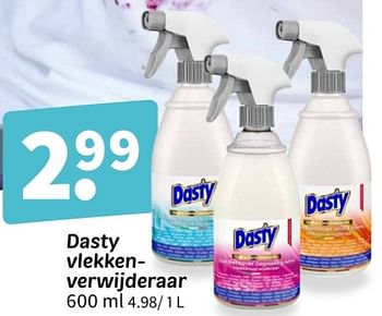 Promoties Dasty vilekkenverwijderaar - Dasty - Geldig van 02/04/2024 tot 07/04/2024 bij Wibra