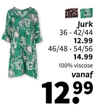 Promoties Jurk - Huismerk - Wibra - Geldig van 02/04/2024 tot 07/04/2024 bij Wibra