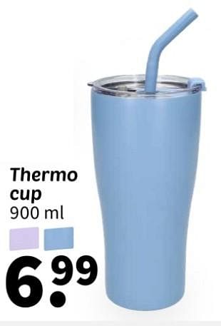 Promoties Thermo cup - Huismerk - Wibra - Geldig van 02/04/2024 tot 07/04/2024 bij Wibra
