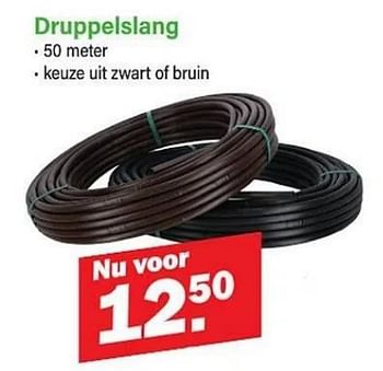 Promoties Druppelslang - Huismerk - Van Cranenbroek - Geldig van 01/04/2024 tot 20/04/2024 bij Van Cranenbroek