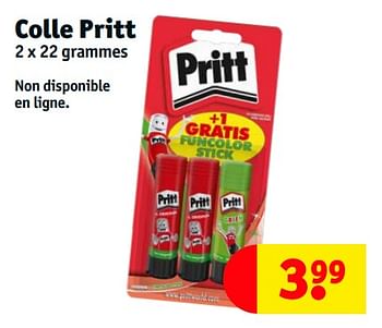 Promotions Colle pritt - Pritt - Valide de 02/04/2024 à 07/04/2024 chez Kruidvat
