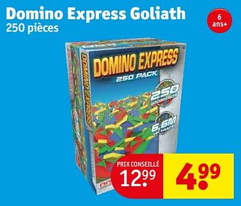 Promotions Domino express goliath - Goliath - Valide de 02/04/2024 à 07/04/2024 chez Kruidvat