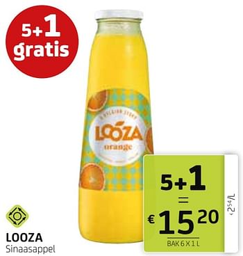 Promoties Looza sinaasappel - Looza - Geldig van 29/03/2024 tot 11/04/2024 bij BelBev